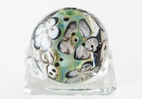 Lampwork Flowery Murrini Bead alternative view 2