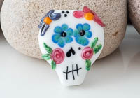 Lampwork Sugar Skull Bead