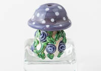 Toadstool Lampwork Bead alternative view 1