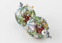 Lampwork Murrini Flower Beads alternative view 1