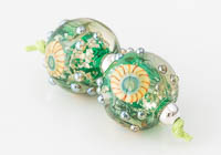 Lampwork Murrini Flower Beads alternative view 2