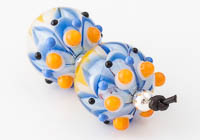 Lampwork Dahlia Beads alternative view 2