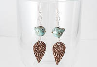 Birdy Lampwork Earrings alternative view 1