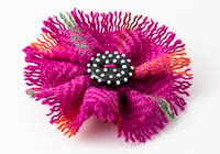 Harris Tweed Flower Brooch alternative view 1