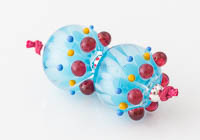 Lampwork Dahlia Beads alternative view 2