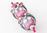 Lampwork Dahlia Beads alternative view 1