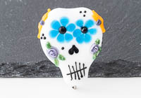 Lampwork Skull Bead