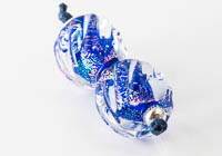 Dichroic Swirly Lampwork Beads alternative view 2