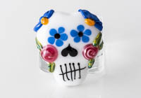 Lampwork Sugar Skull Bead