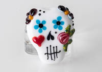 Lampwork Sugar Skull Bead