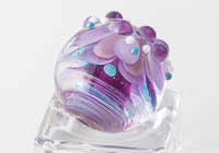 Flowery Dahlia Lampwork Bead