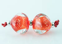 Dichroic Lampwork Beads