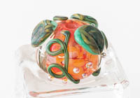 Pumpkin Lampwork Bead alternative view 2