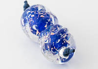 Dichroic Swirly Lampwork Beads alternative view 2