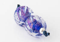 Dichroic Swirly Lampwork Beads alternative view 1