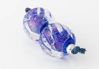 Dichroic Swirly Lampwork Beads alternative view 2