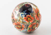 Poppy Murrini Lampwork Bead alternative view 2