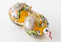 Lampwork Murrini Flower Beads alternative view 1