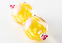 Lampwork Dahlia Beads alternative view 1