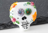 Lampwork Sugar Skull Bead