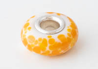 Silver Cored Fritty Lampwork Charm Bead