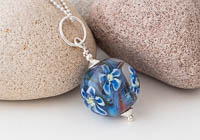 Flower Lampwork Pendant Necklace alternative view 1