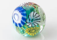 Lampwork Flowery Murrini Bead alternative view 2