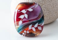 Lampwork Flowery Murrini Bead