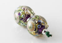 Lampwork Murrini Flower Beads alternative view 1