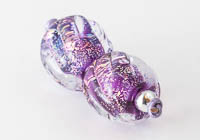 Dichroic Swirly Lampwork Beads alternative view 1