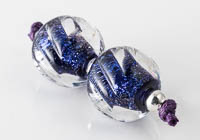 Dichroic Swirly Lampwork Beads alternative view 1