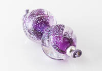 Dichroic Swirly Lampwork Beads alternative view 1