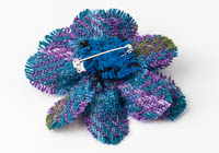 Harris Tweed Flower Brooch alternative view 1