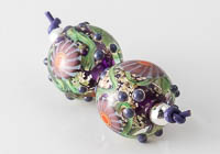 Lampwork Murrini Flower Beads alternative view 1