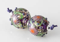 Lampwork Murrini Flower Beads alternative view 2