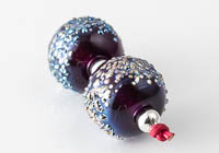 Amethyst Lampwork Beads alternative view 1