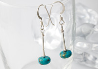 Turquoise and Silver Earrings