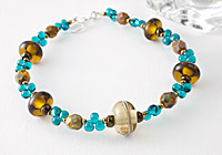 Lampwork Bracelet "Kaia"