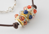 "Shimmer" Lampwork Necklace alternative view 1