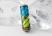 Glitter Tube Lampwork Bead