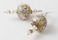 Pastel Dahlia Earrings alternative view 1