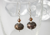 Copper Coloured Earrings