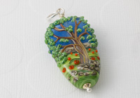 Lampwork Tree Pendant alternative view 1