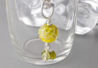 Pistachio Dahlia Handbag Charm alternative view 1