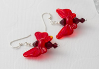 Red Butterfly Earrings alternative view 1