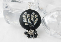 Black Leaf Pendant