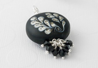 Black Leaf Pendant alternative view 1