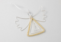 Angel Christmas Tree Wire Decoration Angel Christmas Tree Wire Decoration