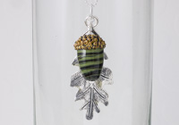 Acorn and Leaf Pendant alternative view 2