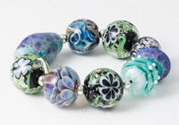 Blue Lampwork Bead Collection alternative view 1